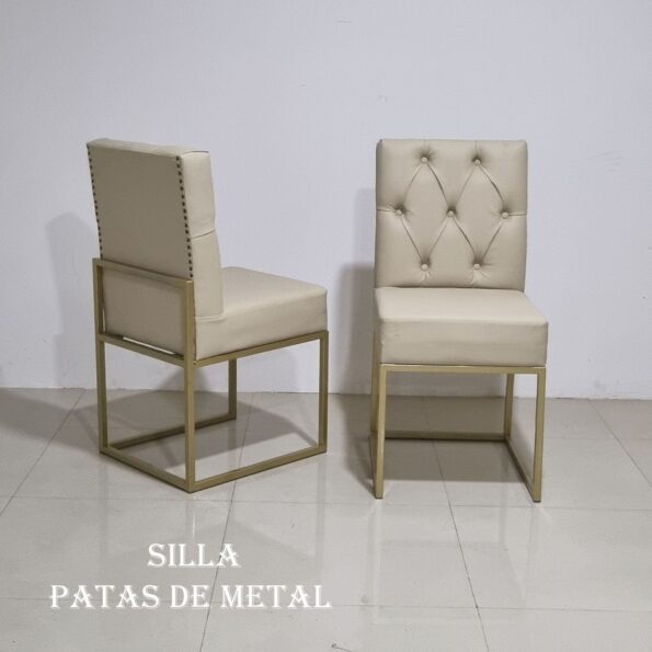 silla pata metal sp